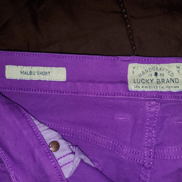 Lucky Brand Malibu Purple Shorts - Picture 6 of 8